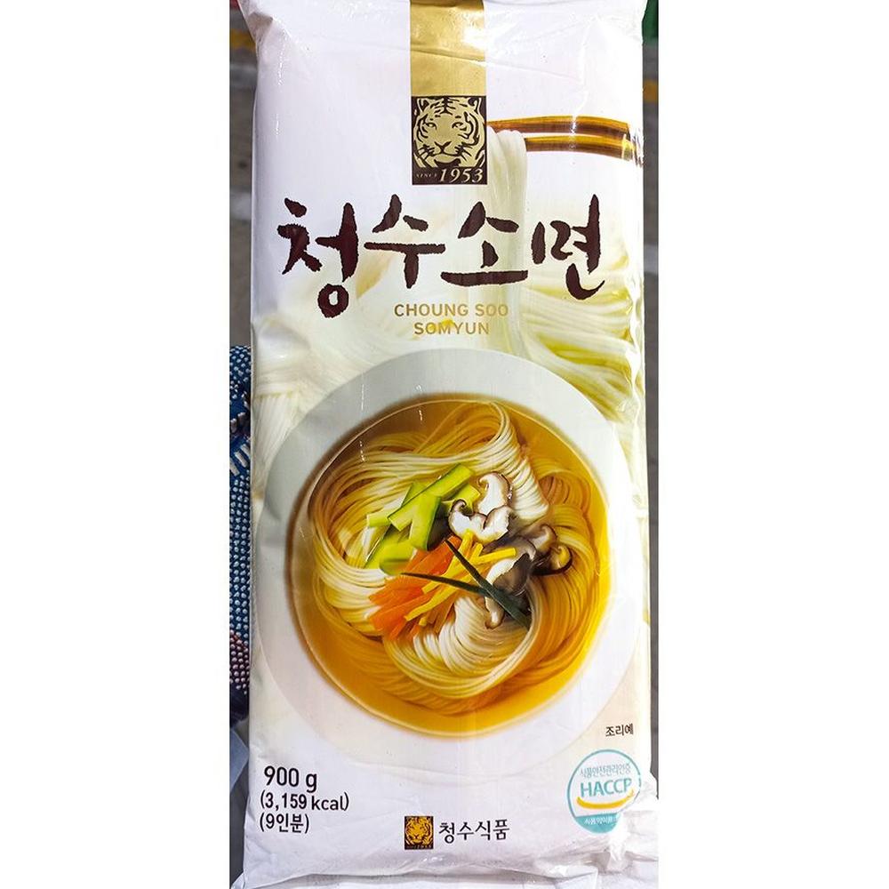 청수 국수 소면 900g X15 국수 소면 소면국수 식당용 업소용