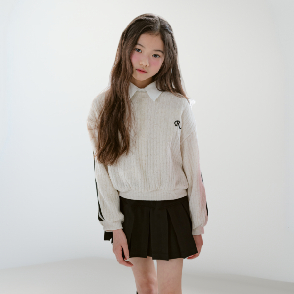 에스엠투 여아용 비죠 주름 플리츠 스커트 15호