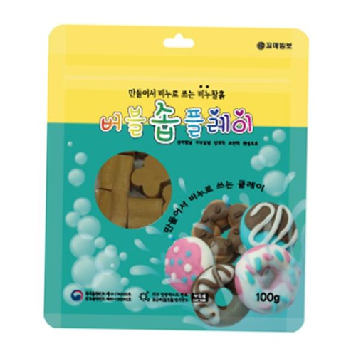 버블솝플레이 비누찰흙 향기 100g 황토