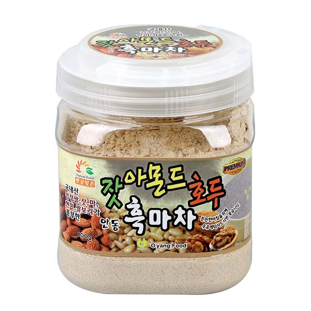 오양식품 오양식품 간편한 끼니 잣 아몬드 호두 안동흑마차 800g 1개입 1개