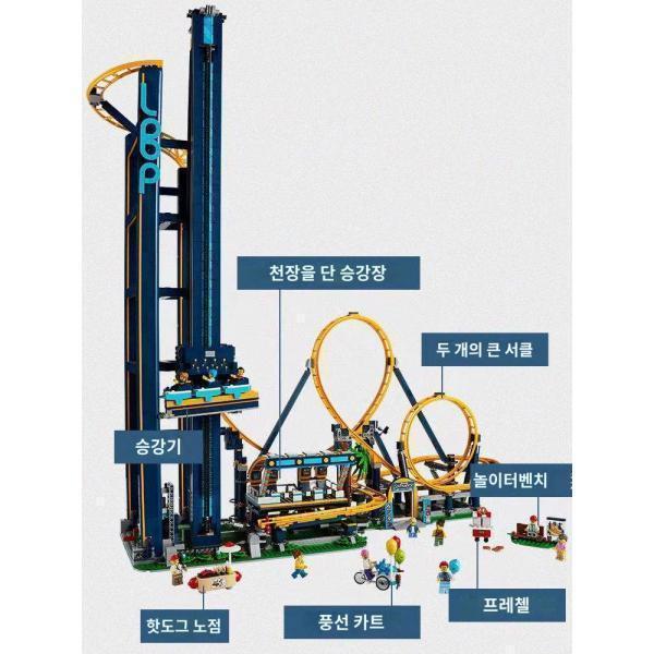 우성전동 롤러코스터 놀이터 시니어 블록 대형 테크놀로지 모형 10