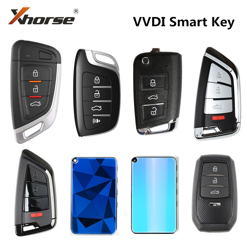 Xhorse VVDI 시리즈 스마트 영어 버전 키 원격 XSMQB1EN XSCS00EN XSKF01EN XSKF20EN XSKF21EN XSKC04EN