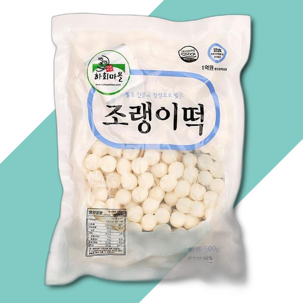 하회마을 조랭이 떡 500G 하회마을 조랭이 떡 가공식품 식자재