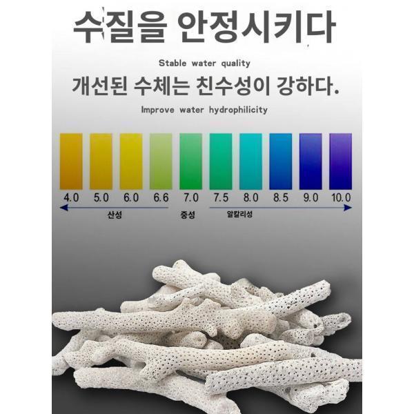 산호골여과재 어항여과재 어지 산호석 바닥모래 수조조경사 수질안정화