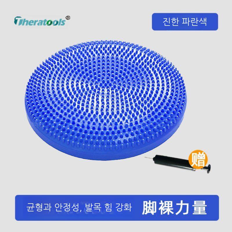 코어 밸런스 패드 보드 균형 운동기구 스트레칭 홈트 딥블루 850g