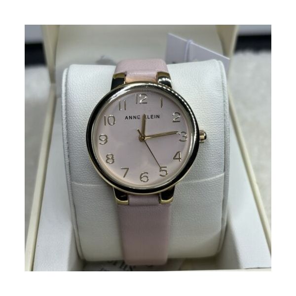 앤클라인 Anne Klein 쿼츠 이지 To Read 가죽 Tone Ladies 시계 패션시계 손 4200-GPGN