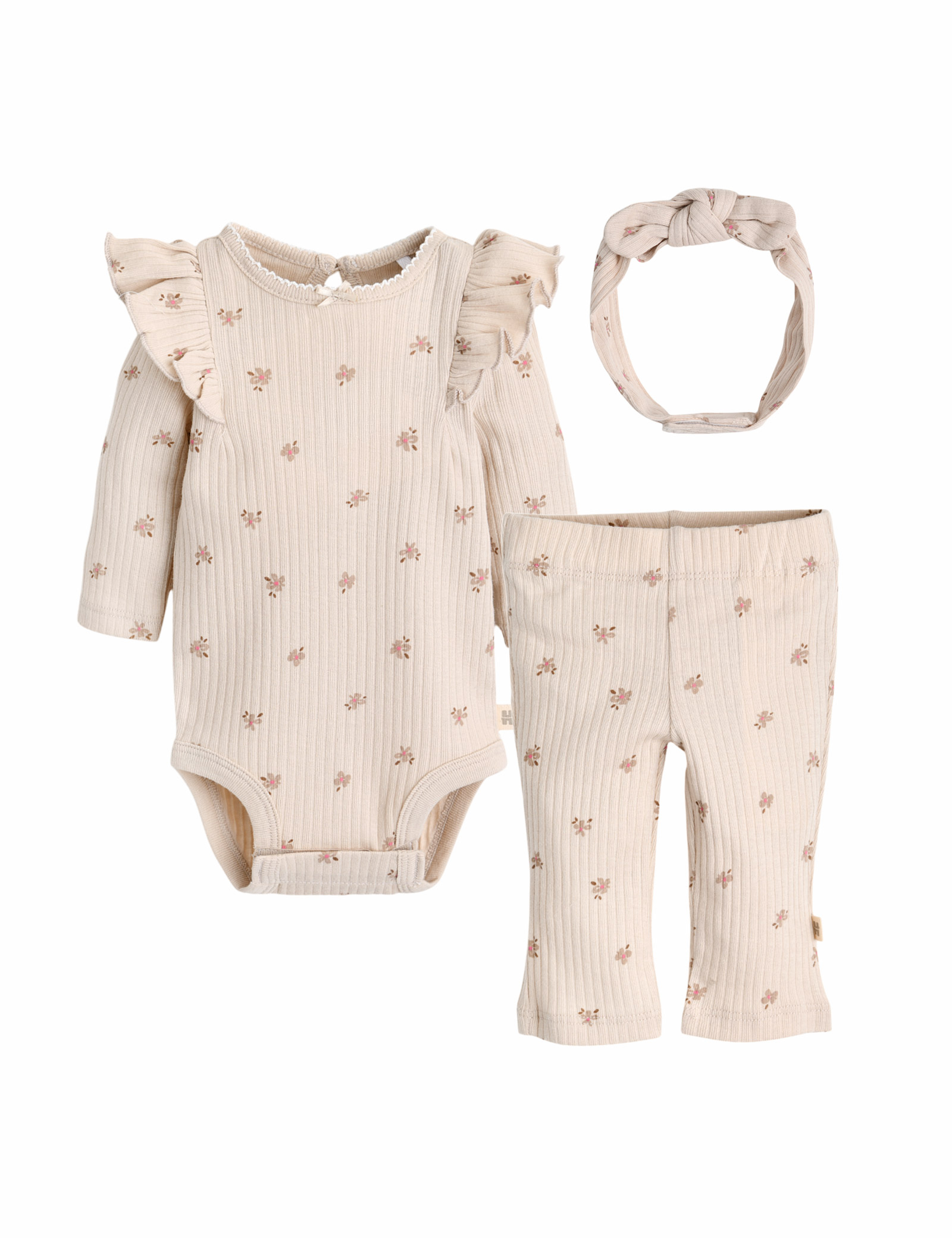 한세엠케이 HUGGIES babywear 오가닉리본머리띠세트 3종 G243ANB47P