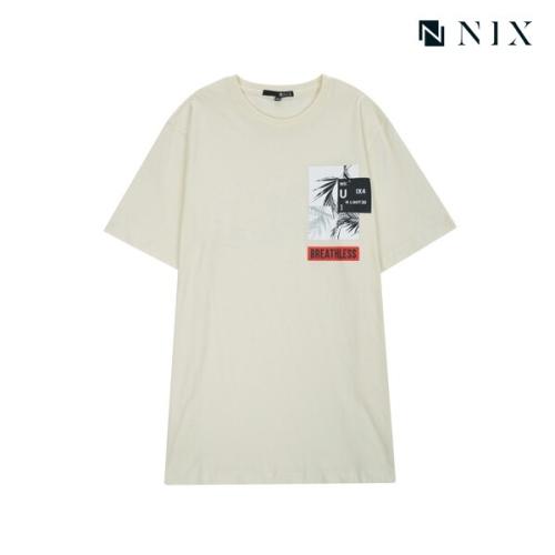 닉스 닉스 남성 전사 포인트 라운드 티셔츠 FNLMCTR174P