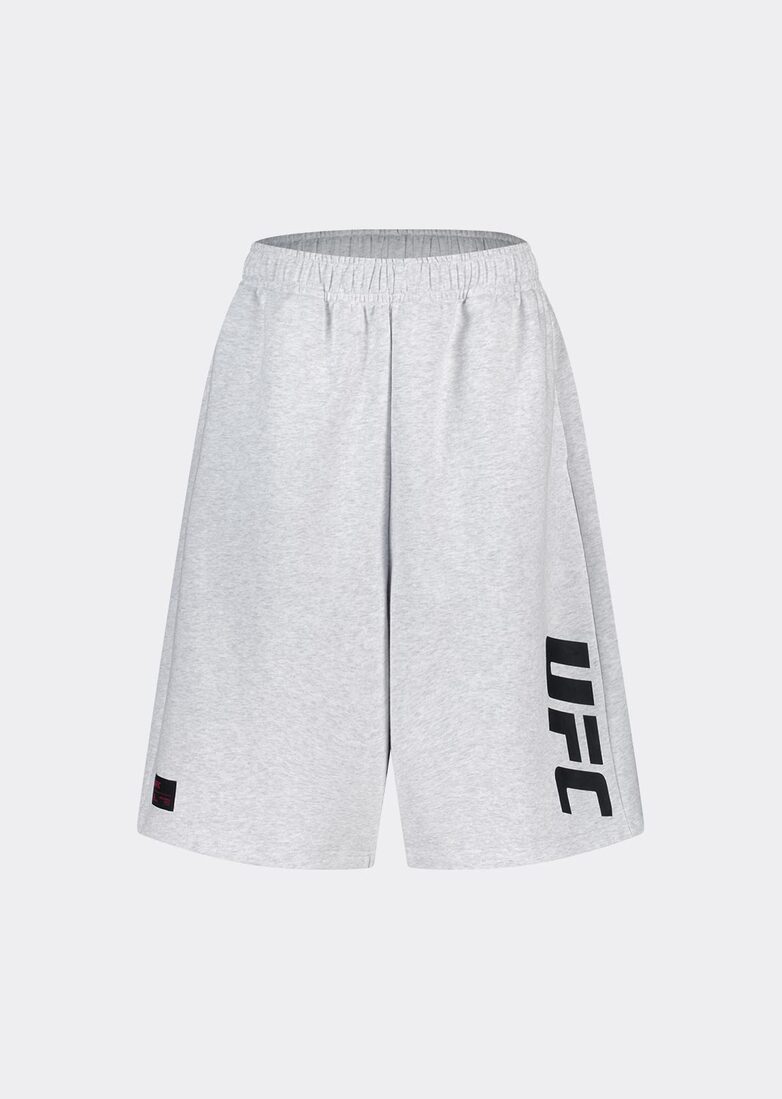 UFC SPORT 지코 UFC 빅로고 버뮤다 쇼츠 멜란지그레이 U2SPV2322M1 207808