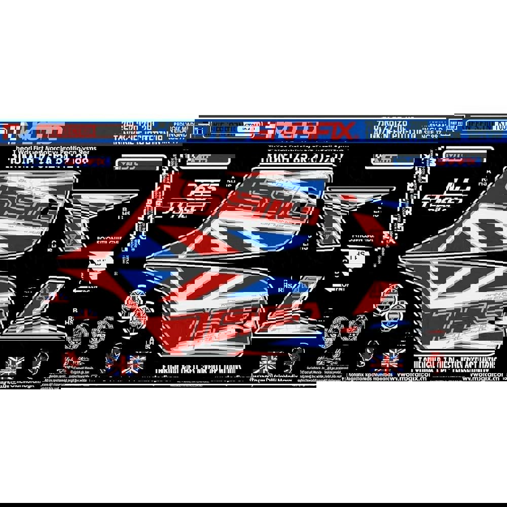 모토그라픽스 바디 패드 무릎 트라이엄프 스트리트 트리플 765R MT-KT012UJ