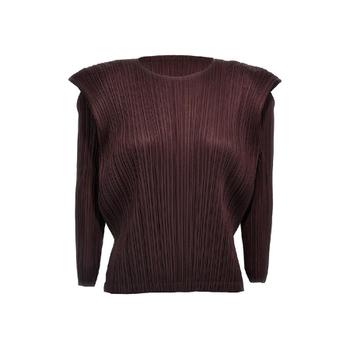 PLEATS PLEASE ISSEY MIYAKE 24FW Monthly Colors September blouse PP48J