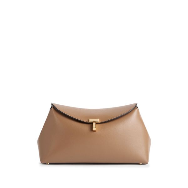TOTEME 토템 티락 클러치 백 CAMEL 234WAL950LE0025033 033