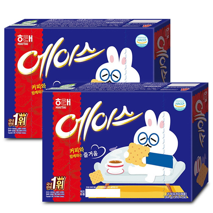 해태제과 해태제과 해태 에이스 크래커 364gX2개 24gX30봉