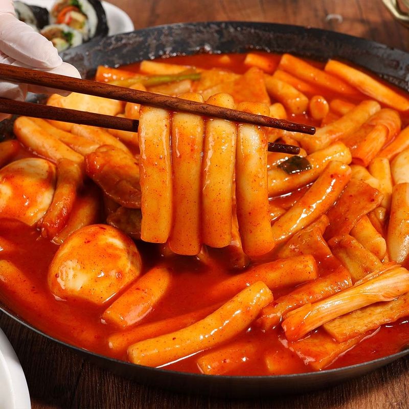수병과 시장떡볶이 백년가게 낙원떡집 용현시장 떡볶이 520g 4팩 35047213