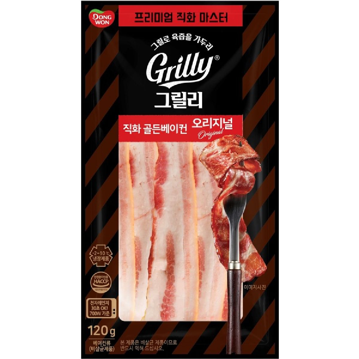 동원 그릴리 골든베이컨 오리지널 120G