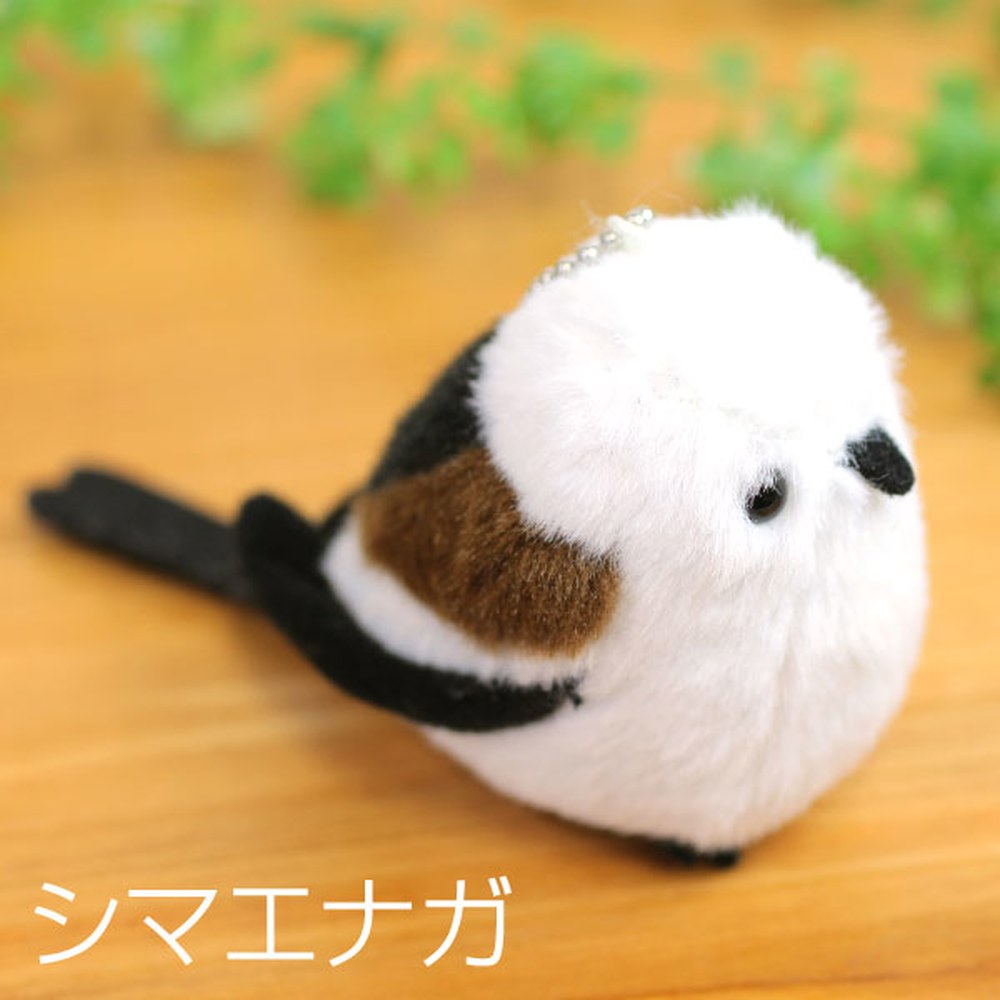 인형 흰머리오목눈이 가방 참새 뱁새인형 키링 동물 펜던트 새인형 키덜트 오브제 뱁새 약 7 5cm전후 걸이 작은 한 마리