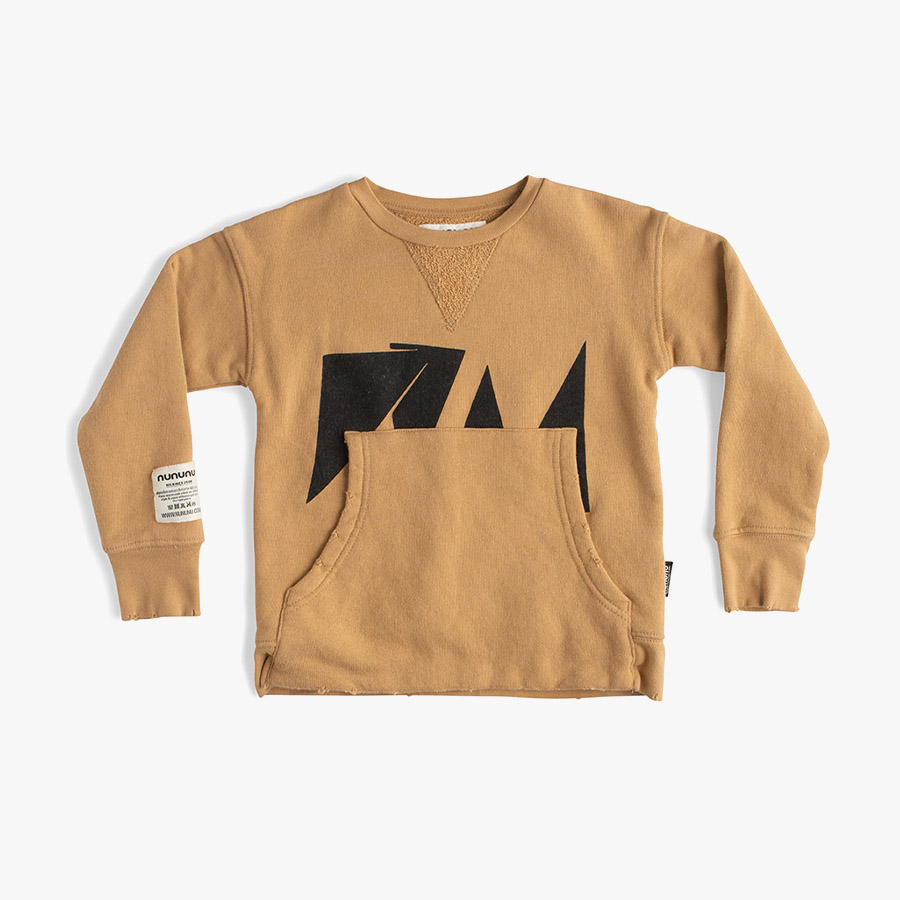 누누누 NU KANGAROO SWEATSHIRT NU23TM305