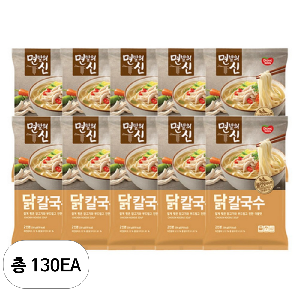 동원 동원 면발의신 닭칼국수 234g 20개