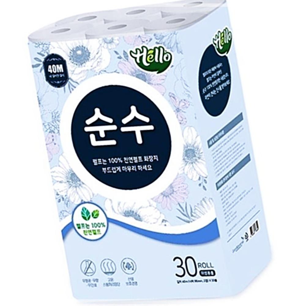 롤 그랜드 화장지 데코순수 2겹 40MX30 NWA41864