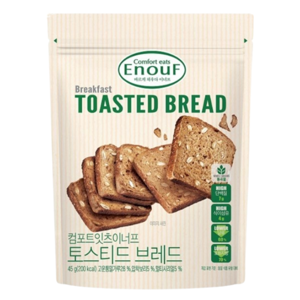롯데웰푸드 롯데웰푸드 컴포트잇츠이너프 토스티드 브레드 45g