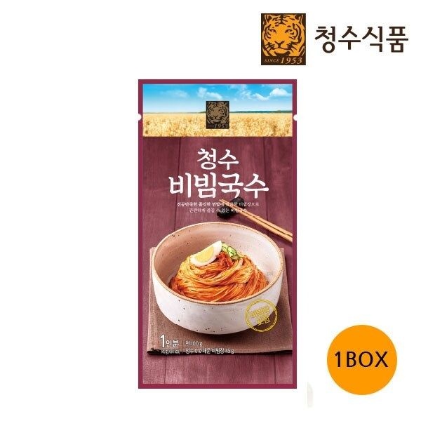 청수식품 청수 비빔국수 145g x 20봉 소비기한 25 5 12