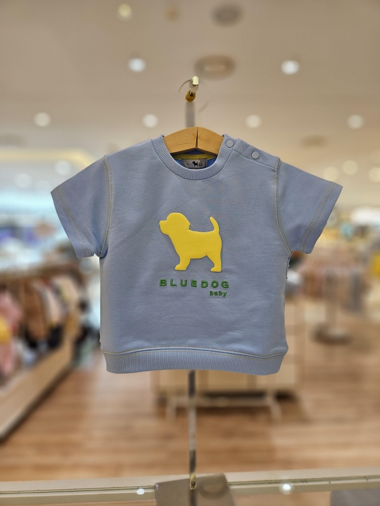 블루독베이비 블루독베이비 SS25 BL 반소매 스웨트셔츠 HH 4531933202
