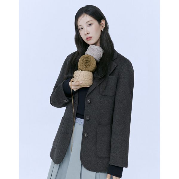 더엣지 더엣지 FW 메리노울 핸드메이드 자켓