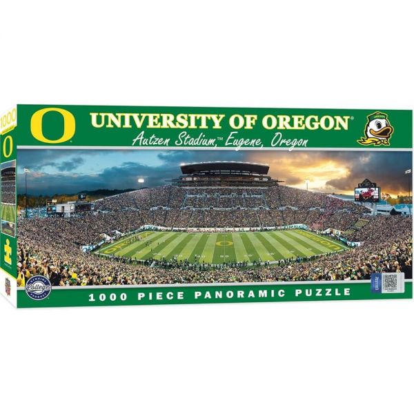 MasterPieces NCAA 오리건 덕스 스타디움 파노라마 직소 퍼즐 Autzen 1000피스 491794
