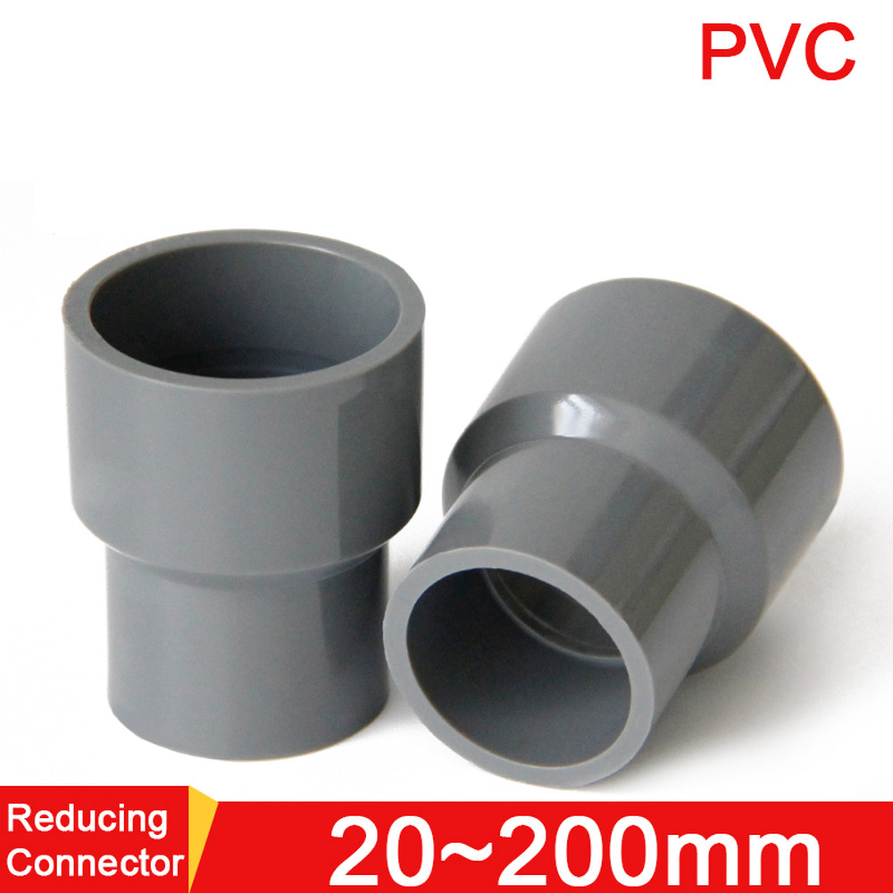 20 25 32 40 PVC 스트레이트 감소 커넥터 물 파이프 피팅 정원 관개 튜브 조인트 수족관 어댑