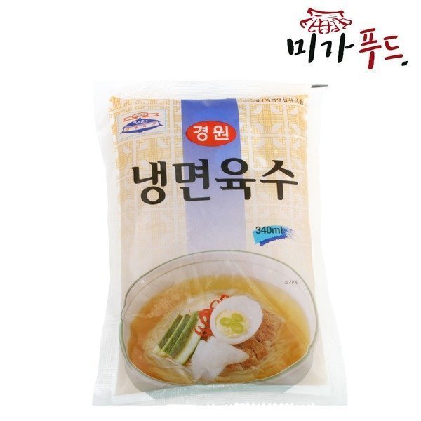 미가푸드 경원 산골 냉면육수 340G x30개 실온보관