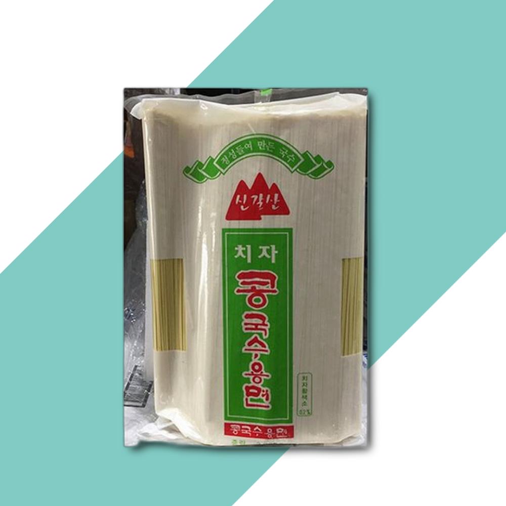 신갈산 치자콩국수면 3KG 국수 쌀국수 소면국수 중면국수 쫄깃국수