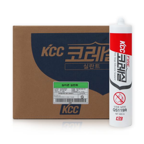 KCC KCC KCC 방화용 실리콘 방화 구역 코레실 케이씨씨 실란트 박스 QS119R