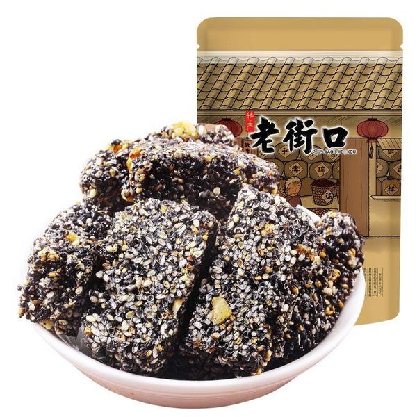 땅콩강정 흑임자 강정 견과류 오란다 다과 건강한 간식 원산지 중국 흑임자 150g 약 10개