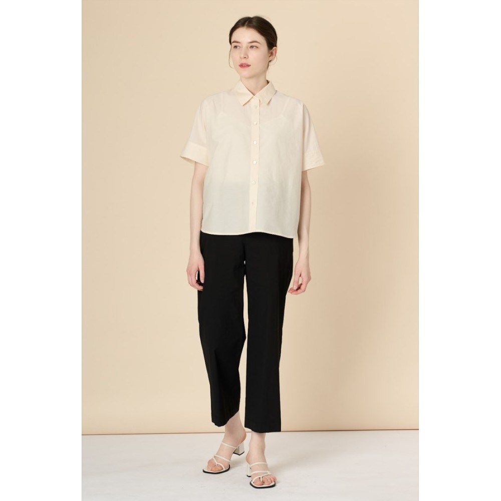 BCBG 비씨비지 세실리아 반팔 남방 B3M6B451