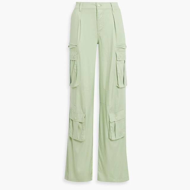 앨리스앤드올리비아 앨리스 올리비아 앨리스앤올리비아 여성 Joette Lyocell blend cargo pants Sage green