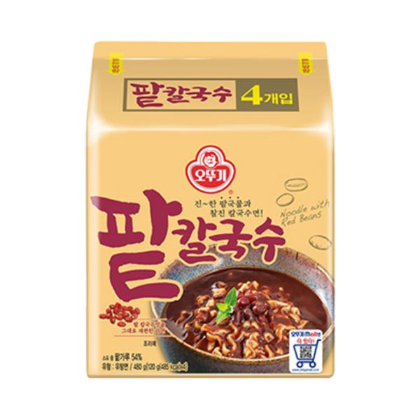 오뚜기 오뚜기 팥칼국수 120gx4 요리레시피 자취템 분식 120g 5개
