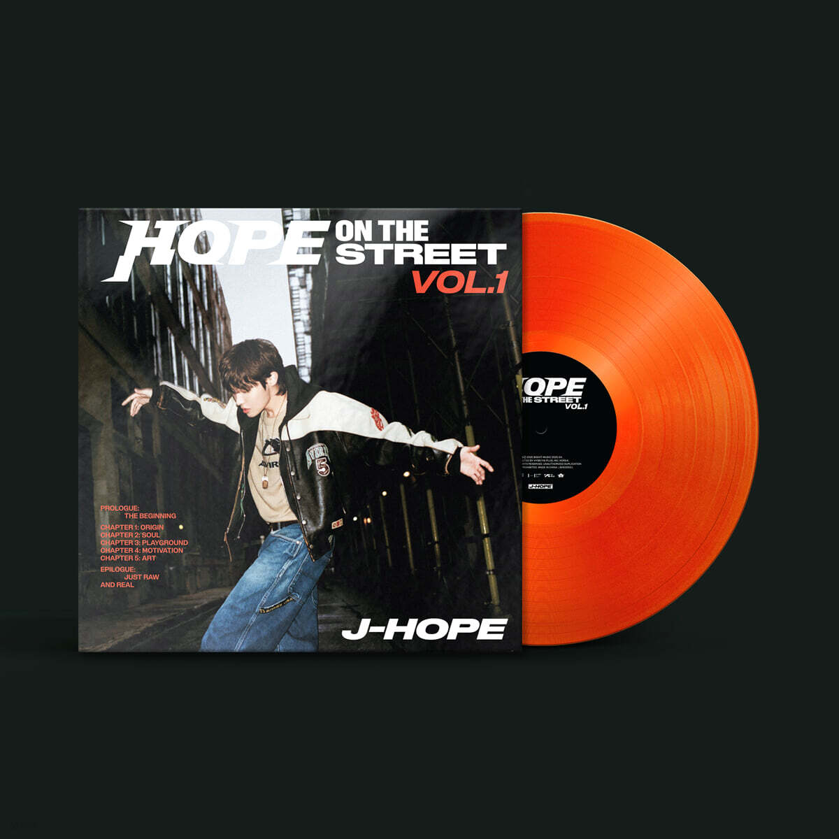 에이치투미디어 제이홉 - HOPE ON THE STREET VOL 1 컬러 LP