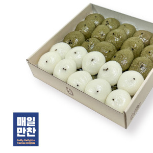 매일만찬 기정방울떡 잔기지떡 잔기정떡 증편 술떡 쑥반 50개 1 5kg