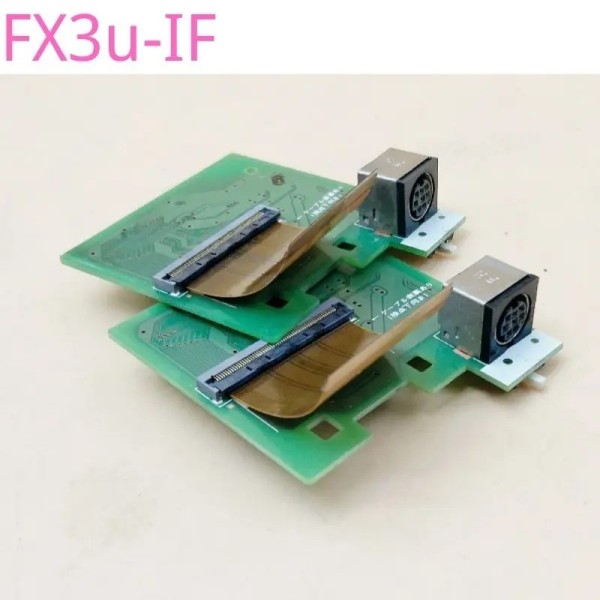 중고 오리지널 FX3u-IF 통신 사이드 보드