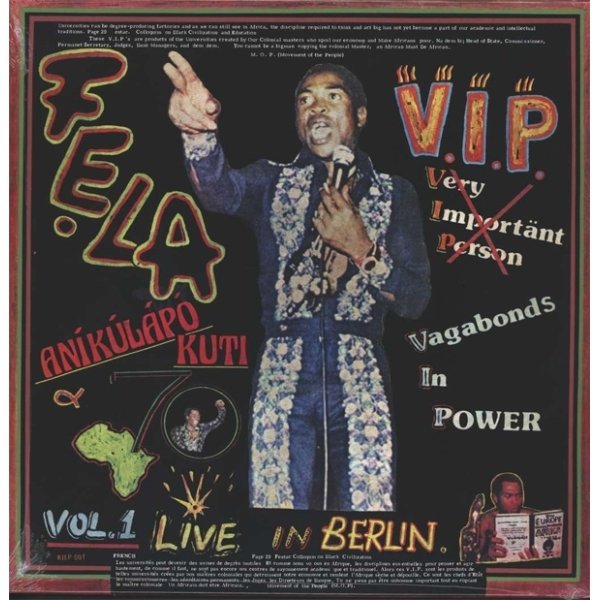 CD Fela Kuti 펠라 쿠티 - VIP Authority Stealing