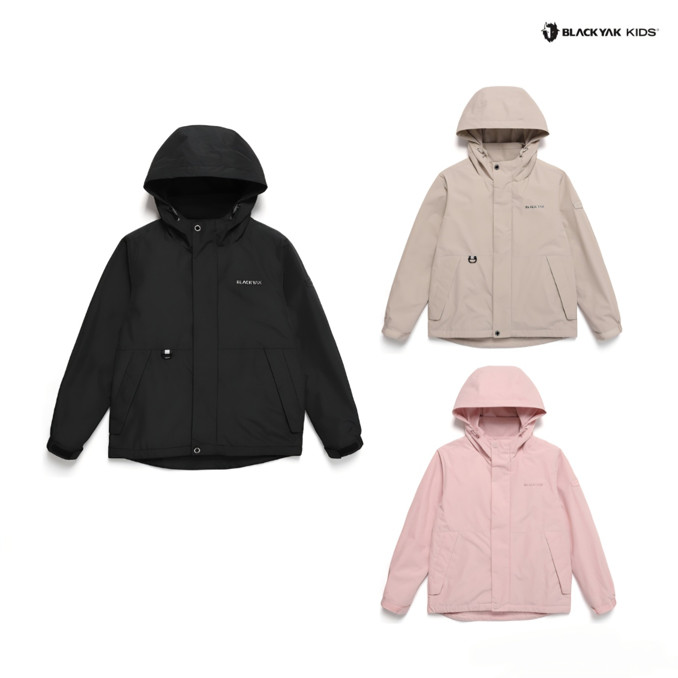 블랙야크키즈 블랙야크키즈 심플한 BKS노트자켓 3 데일리 간절기 바람막이 자켓 NC불광 120 1BKJKF4901