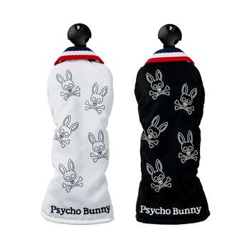 8173117 Psycho Bunny 유틸리티 헤드 커버 골프 유엔 남성 여자 정신 토끼 TA3578008