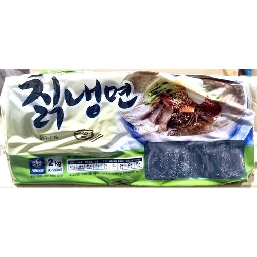 칡냉면 강원 2k가공면류 사리 면사리 재료 식당 업소용 냉동 분식