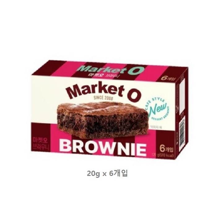 오리온 마켓오 마켓오 브라우니 20g 30개