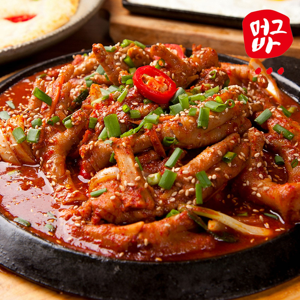 임꺽정푸드시스템 소문난맛집 국물닭발 매콤한 통뼈닭발 캠핑음식 안주 매운닭발