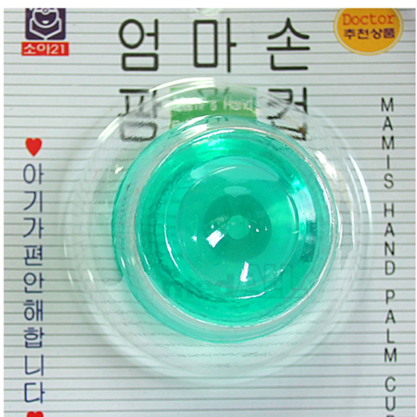 엄마손 팜컵 중 신생아용 등두드림 유아용품 두드림