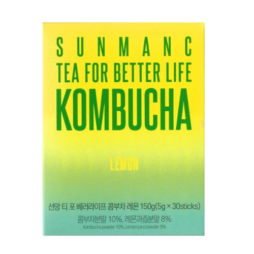 케이지앤에프 선망 티 포 베러라이프 콤부차 레몬 5g 