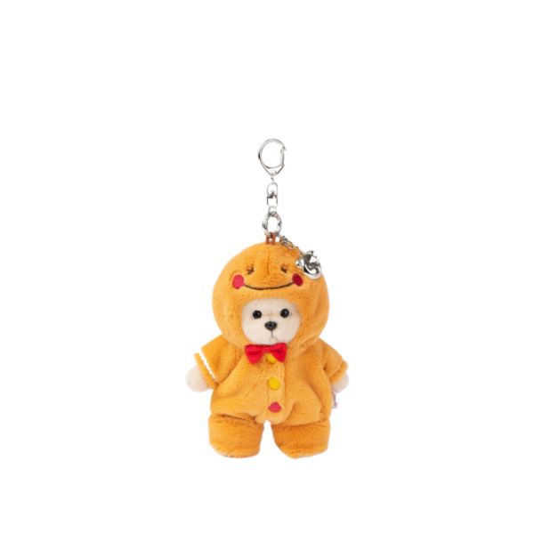 테디테일즈 TEDDYTALES 레나베어 크리스마스 홈파티 진저브레드 키링 밀크티 매장정품