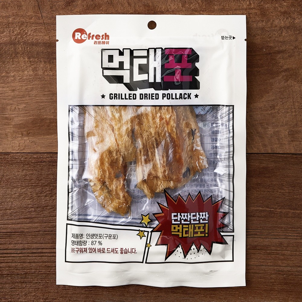 리프레쉬 먹태포 50g 1개 50g 3개