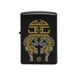 신명글로빅스 ZIPPO 지포 라이터 ORIENTAL TIGER BK R 기념일 생일
